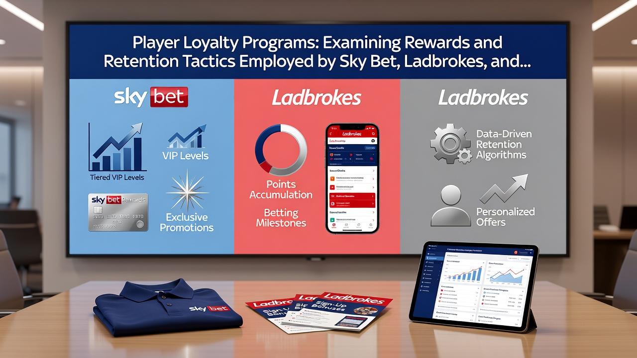 Detailed comparison chart of loyalty tiers and redemption options across Sky Bet, Ladbrokes, and Paddy Power platforms